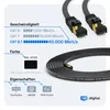 hb-digital 1m CAT 8.1 Patchkabel flach RJ45 Netzwerkkabel Produktbild-Vorschau 3