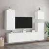 vidaXL TV-Wandschränke 2 Stk. Weiß 80x30x41 cm Produktbild-Vorschau 3