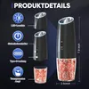 2er Pack Elektrische Gewürzmühle, Elektrische Salz- und Produktbild-Vorschau 3