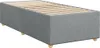 Boxspringbett mit Matratze Hellgrau 80x200 cm Stoff Produktbild-Vorschau 9