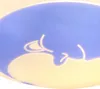 Deckenleuchte, Glas, Mond Sterne, blau, weiß, 30 cm Produktbild-Vorschau 7