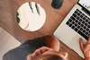 MuchoWow® Mauspad Mousepad Grün - Abstrakt - Blatt - Punkte Produktbild-Vorschau 3