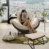 Schaukelstuhl Relaxsessel Einzelsessel für Zuhause Produktbild-Vorschau 1