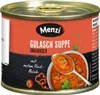 Menzi ungarische Gulasch Suppe  Dosensuppe 5x 200 ml Anteprima dell’immagine prodotto 9