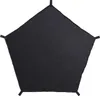 A black pentagonal climbing dome is shown from a top-down perspective against a white background. Anteprima dell’immagine prodotto