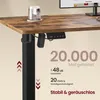 VASAGLE L-förmiger Eckschreibtisch, Höhenverstellbarer Produktbild-Vorschau 5