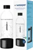 Product packaging for a Wessper S1 SodaMaker bottle, showing the bottle and a diagram of the device. Voir les images du produit
