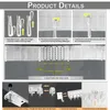 Product details and installation instructions for curtain tracks and hooks. Produktbild-Vorschau