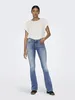 ONLY Female Flared fit Jeans ONLBLUSH Mittlere Taille Produktbild-Vorschau 3