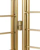 BELIANI Raumteiler Gold Eisen 135 x 170 cm 3-Teilig Produktbild-Vorschau 7