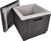 Allibert by Keter Side Table Ice Cube, grafitový, chladiaci Náhľad obrázku produktu 22