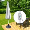 Sonnenschirm 3,5m rund weiß Garten Balkon knickbar mit Produktbild-Vorschau 10