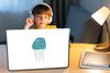 MuchoWow® Laptop Aufkleber Sticker Cover Qualle - Meer - Produktbild-Vorschau 3