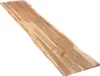 SAM® Tischplatte Baumkante Akazie Natur 200 x 40 cm CURTIS Produktbild-Vorschau 4