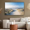 Leinwand Bilder 120x80 cm - Düne - Möwe - Strand - Meer - Produktbild-Vorschau 5