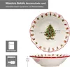 Maestro Natale Servírovací mísa Ø33cm 1,35L Keramická velká Náhled obrázku produktu 5