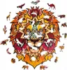 Holzpuzzle Löwe Afrikanisches Katzenpuzzle Pua4-00706 Produktbild-Vorschau 8