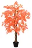 vidaXL Albero di acero artificiale rosso 80 x 16 x 120 cm Anteprima dell’immagine prodotto 1