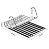 2 stück multifunktionale hosenbügel 9 in 1, ideal für Produktbild-Vorschau 4