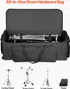 Sac pour batterie SucceBuy pour batteurs, sac pour Voir les images du produit 2