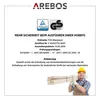 AREBOS fréza s kufríkom, 1200 W, Ø 6 a 8 mm + sada fréz 12 Náhľad obrázku produktu 10