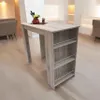 Möbel SD Bartisch - Stehtisch Lucas Sandeiche Produktbild-Vorschau 2