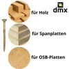 200x Holzschrauben Spanplattenschrauben 5x50mm Schrauben Produktbild-Vorschau 6