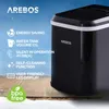AREBOS Stroj na výrobu ledových kostek 12 kg 24 h 8 Náhled obrázku produktu 3