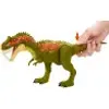 A toy dinosaur with a hand interacting with its tail. Anteprima dell’immagine prodotto