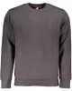 Elegantes Herren-Sweatshirt: Grau, Langarm, Rundhals, mit Produktbild-Vorschau 1