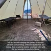 Tipi-Warmzelt fuer 5šC8 Personen mit Herd, Produktbild-Vorschau 2