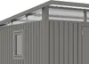 Metall Gerätehaus Modell Skylight 5,80 m² Alu Grau Produktbild-Vorschau 6