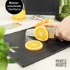 Moritz & Moritz tavola di plastica granito look nero grande Anteprima dell’immagine prodotto 4