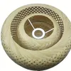 JDONG Pendelleuchte Rattan Hängeleuchte Lampenschirm Boho Produktbild-Vorschau 7