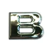 Hermann Schütz 3D-Relief-Chrome-Buchstabe B 25x35mm Produktbild-Vorschau 1