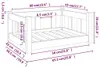 vidaXL Pelíšek pro psy 65,5x50,5x28 cm Borovicový masiv Náhled obrázku produktu 7