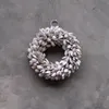 Kranz Bakuli dünn - weiß: 20cm Produktbild-Vorschau 1