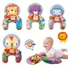 Baby Bauchlagekissen in U-Form, Spielkissen mit Rassel ab 6 Produktbild-Vorschau 4
