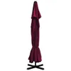 vidaXL Parasol avec mât en aluminium 500 cm rouge bordeaux Voir les images du produit 2