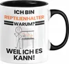 Reptilienhalter Geschenk Tasse Lustiger Spruch Ich Bin Produktbild-Vorschau 1