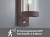 LED Landhausstil Außenwandleuchte Rostoptik mit Produktbild-Vorschau 6