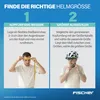 FISCHER 86725 Casco da bici FISCHER "Urban Flower", taglia: Anteprima dell’immagine prodotto 13