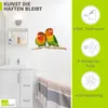 ARTland Wandbild, selbstklebend Paar von Grauköpfchen - Produktbild-Vorschau 2