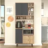 Skye Decor, RE6-SA, szafka, szafka wielofunkcyjna, dąb, 88 Podgląd zdjęcia produktu 1