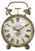 Tischuhr Orleans Material Metall Hellbraun H 13cm Produktbild-Vorschau 1