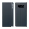 Galaxy S8 Hülle, LaimTop Slim Flip Leder Smart View Window Produktbild-Vorschau 2