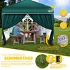 altana tillvex 3x3m zielona - z 4 wodoodpornymi panelami Podgląd zdjęcia produktu 6