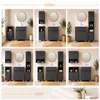 Badezimmerschrank Anthrazit ARIZA, 161x28x25 cm, 6 Produktbild-Vorschau 14