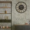 Loft Wanduhr mit sichtbarem Mechanismus, Ø 57 cm Produktbild-Vorschau 2