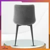 A gray chair is displayed on a white and light gray background, with a circular platform underneath. Anteprima dell’immagine prodotto